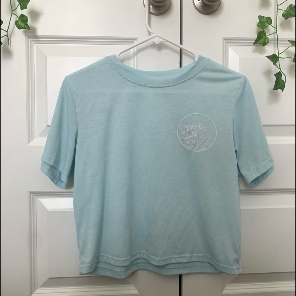Wave Print Tee